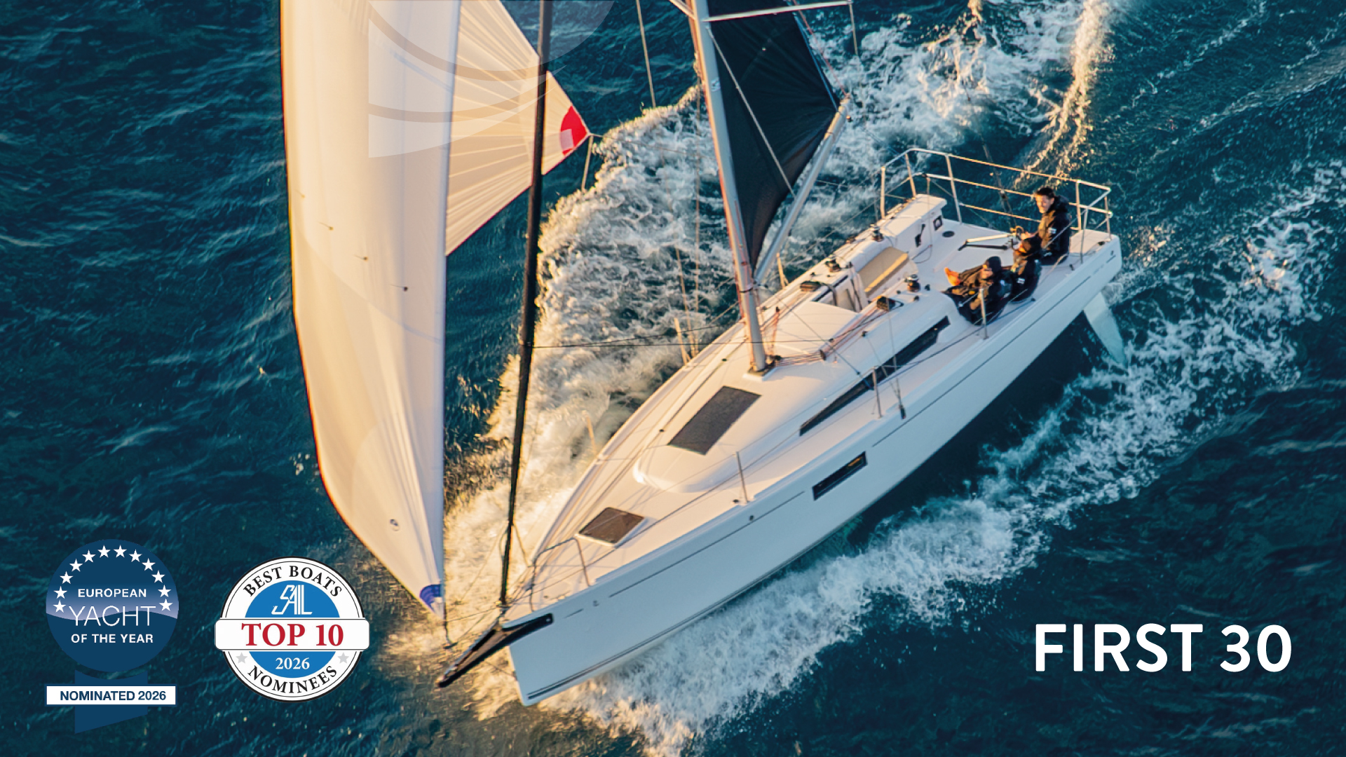 Beneteau First 30, Sail Magazine’in “Top 10 Best Boats” ödülü ile European Yacht of The Year 2026 ödülüne aday olarak gösterildi