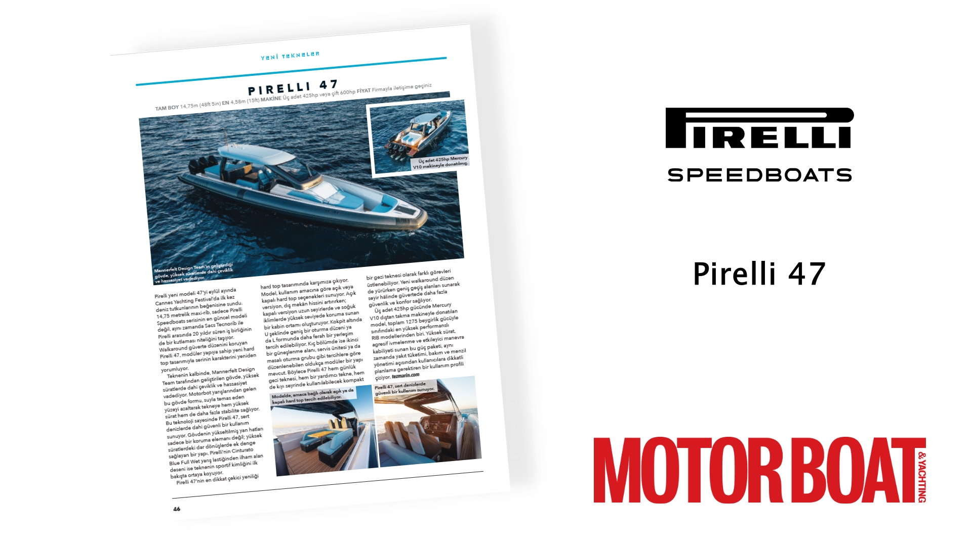 Pirelli 47 - Motor Boat &Yachting, Aralık 2025