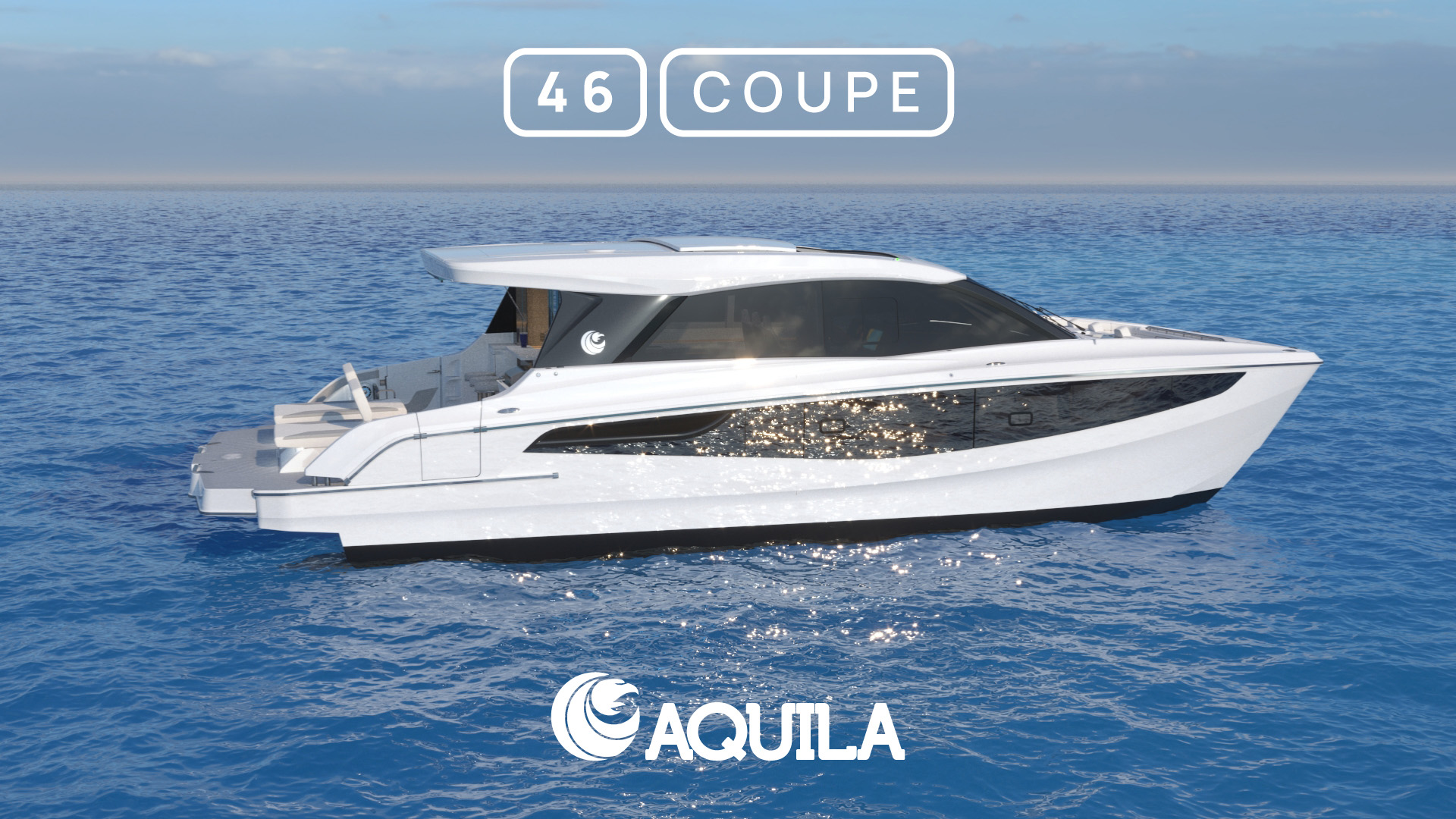 Yeni Inboard Versiyonu İle Aquila 46 Coupe