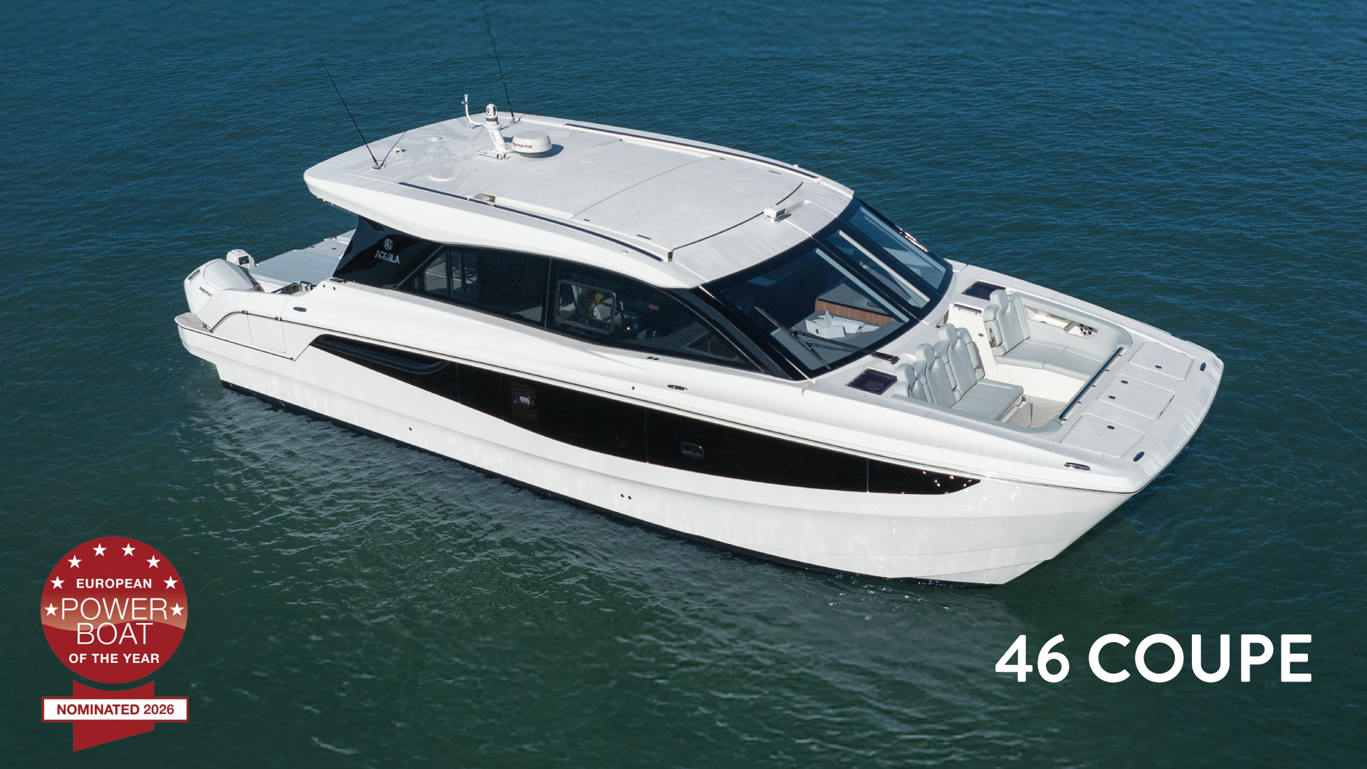 Aquila 46 Coupe, European Power Boat of The Year 2026 ödülüne aday olarak gösterildi