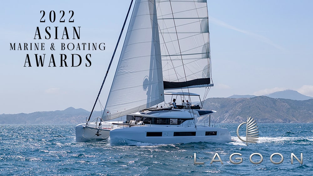 Asian Marine & Boating Awards 2022’den Lagoon 51’e ödül!