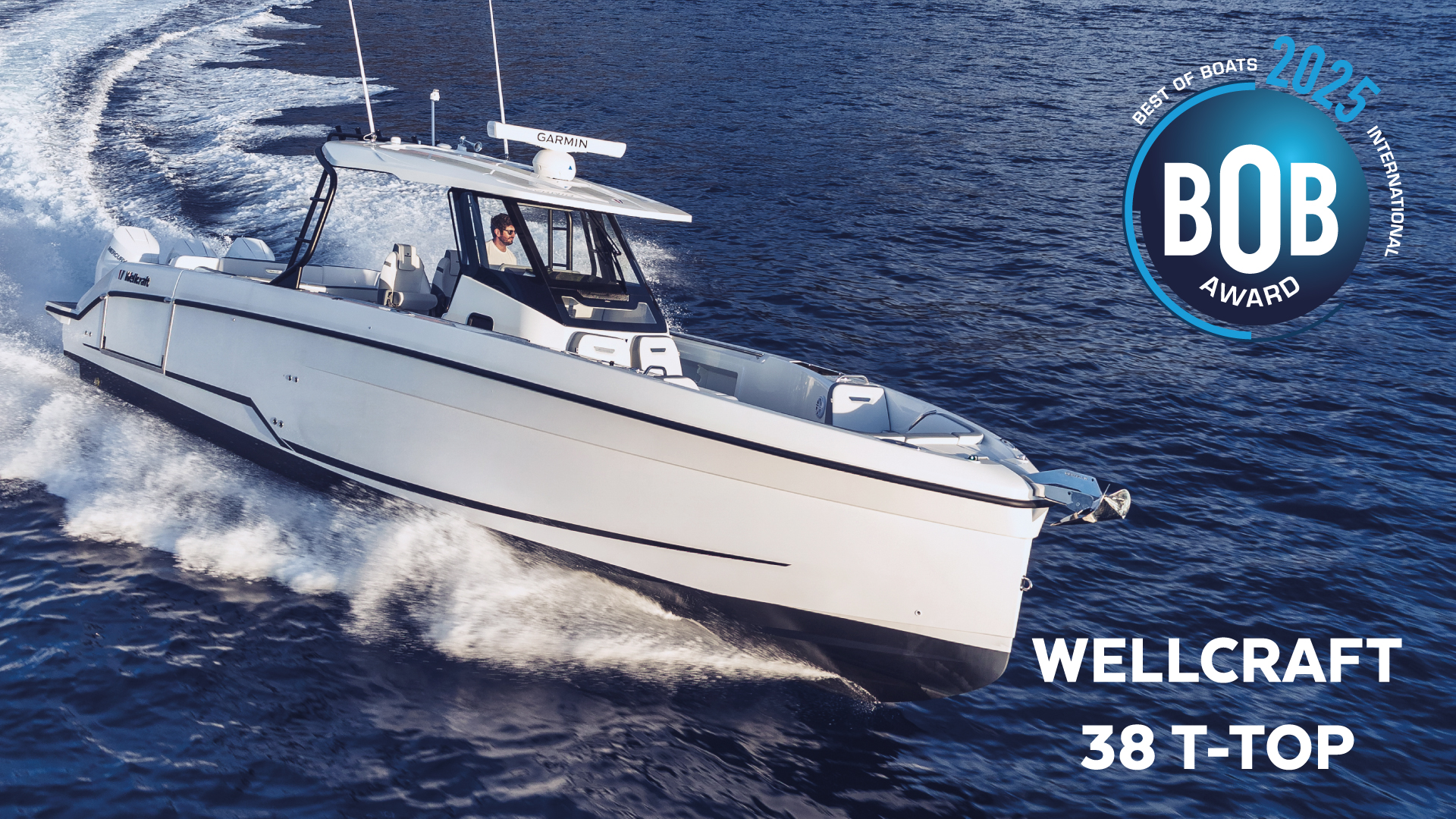Wellcraft 38 T-Top, Best of Boats ödüllerinde Best For Fun kategorisinde finalist olarak seçildi
