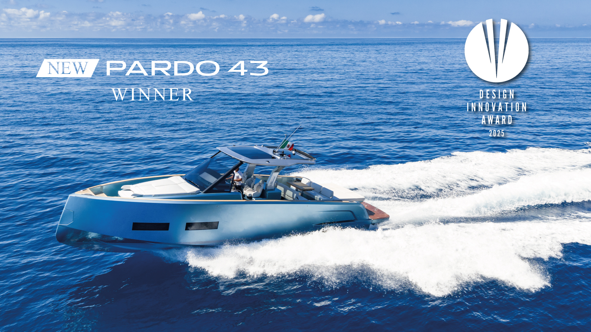 Pardo 43, Design Innovation Award 2025 Ödülünü Kazandı