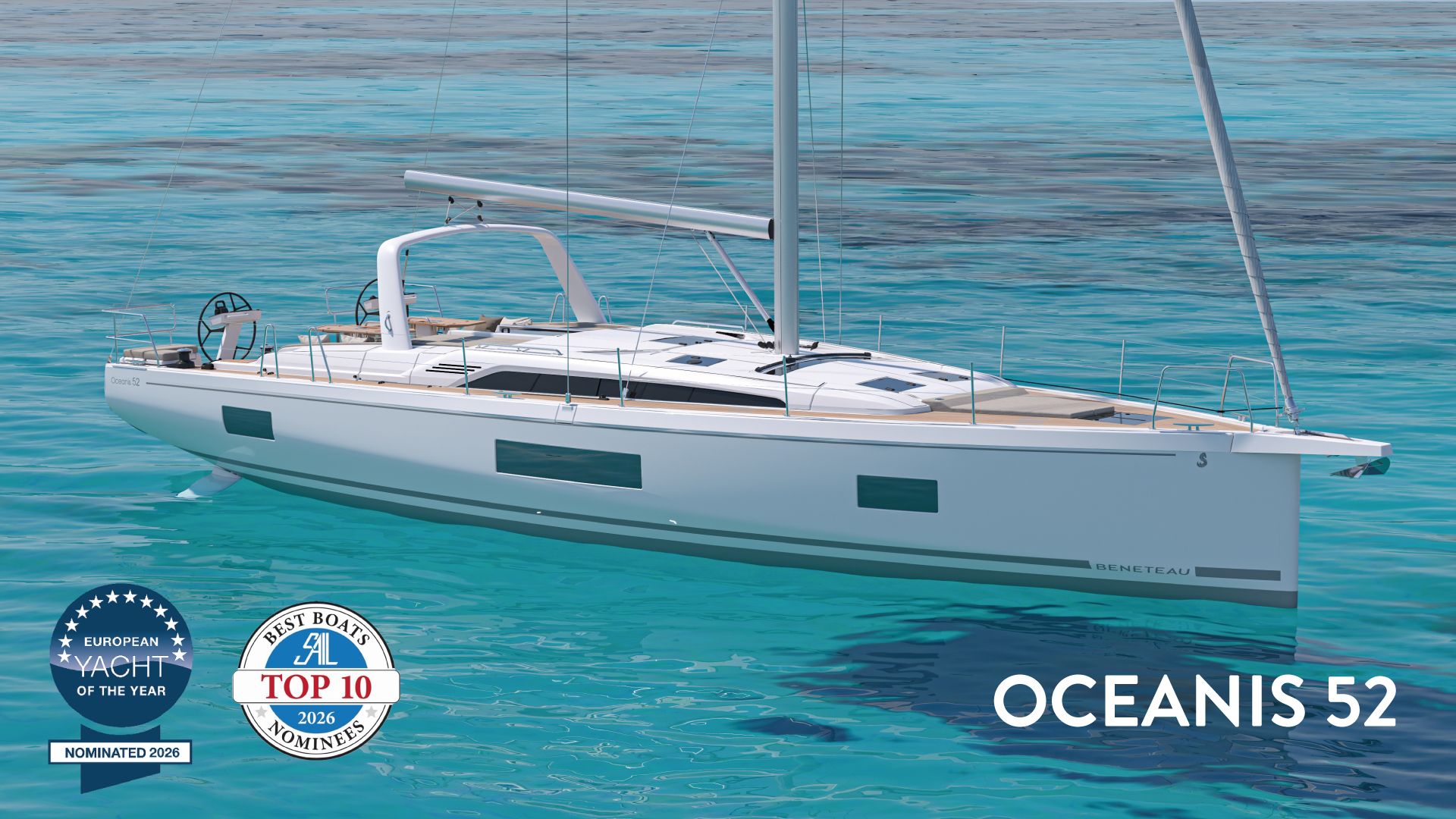Oceanis 52, Sail Magazine’in “Top 10 Best Boats” ödülü ile European Yacht of The Year 2026 ödülüne aday olarak gösterildi